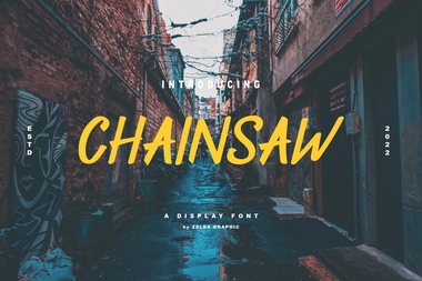 Chainsaw字体