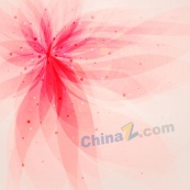 粉色抽象花卉矢量背景图