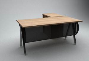 办公桌3d模型设计