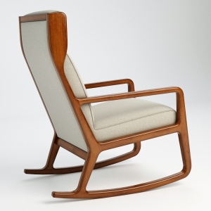 3DMAX躺椅模型