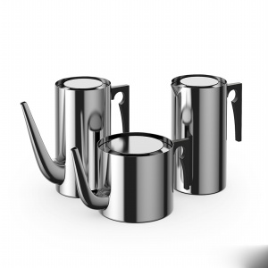 不锈钢茶壶模型