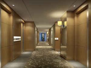 酒店走廊过道3D模型