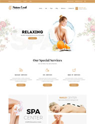 女人护肤用品网站模板