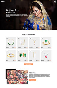 印度珠宝首饰品牌官网模板