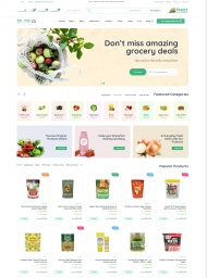 果蔬零食在线购物网站模板