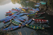 尼泊尔小船图片