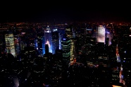 城市建筑灯光夜景图片