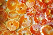 橘子切片图片