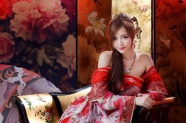 中国名模古装美女图片