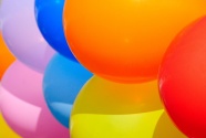 彩色气球装饰图片