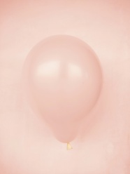 淡雅粉色气球图片