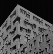 黑白迷宫风格建筑图片