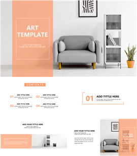 家居产品介绍品牌推广PPT模板