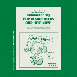 世界环境日活动邀请模板