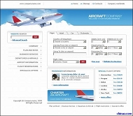航空公司网页模板下载