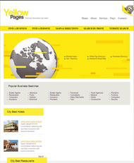 环球旅游CSS网页模板