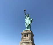 美国纽约自由女神像纪念碑图片