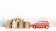 汽车贷款金融插图摄影图片