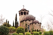 保加利亚大教堂建筑摄影图片