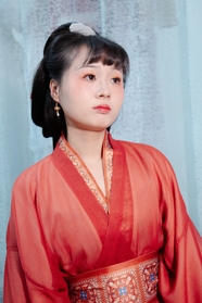 亚洲古代服饰少女美女古典写真图片
