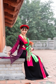 亚洲时尚传统服饰美女写真摄影图片