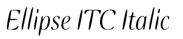 Ellipse ITC Italic