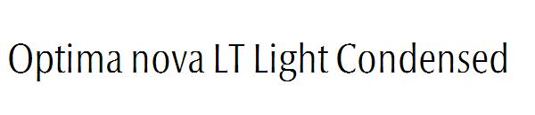 Optima nova LT Light Condensed