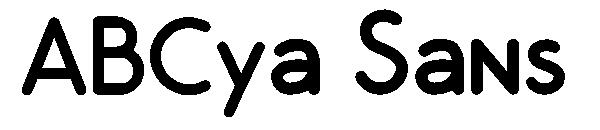 ABCya Sans字体