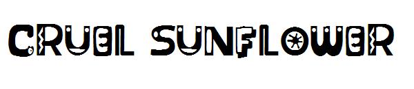 Cruel Sunflower字体
