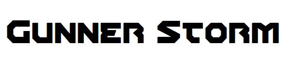 Gunner Storm字体