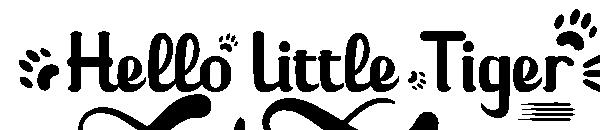 Hello Little Tiger字体