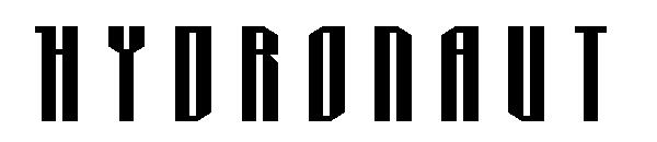 Hydronaut字体