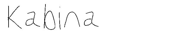 Kabina字体