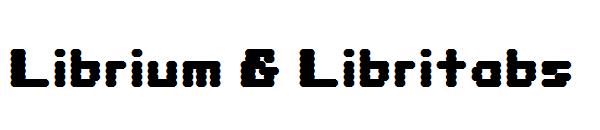 Librium & Libritabs字体