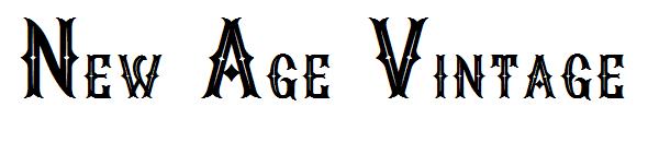 New Age Vintage字体