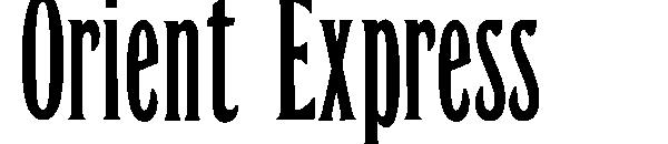 Orient Express字体