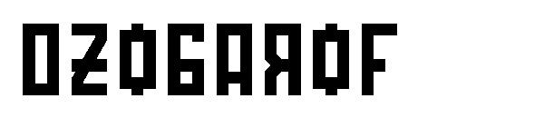 Ozobarof字体