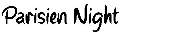 Parisien Night字体