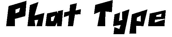 Phat Type字体