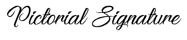 Pictorial Signature字体