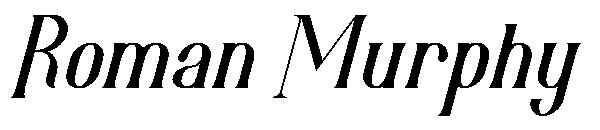 Roman Murphy字体