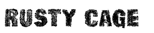 RUSTY CAGE字体