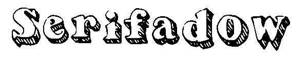 Serifadow字体