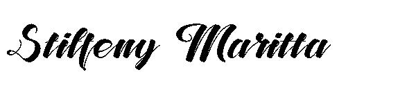 Stiffeny Maritta字体