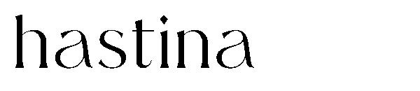 Hastina字体