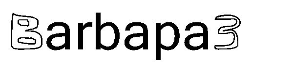 Barbapa3字体