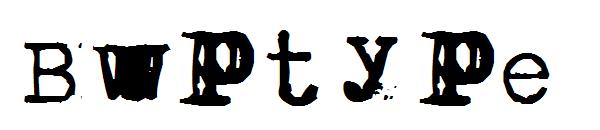 Bwptype字体