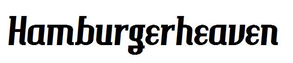 Hamburgerheaven字体