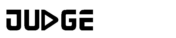 Judge字体
