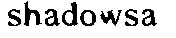 Shadowsa字体